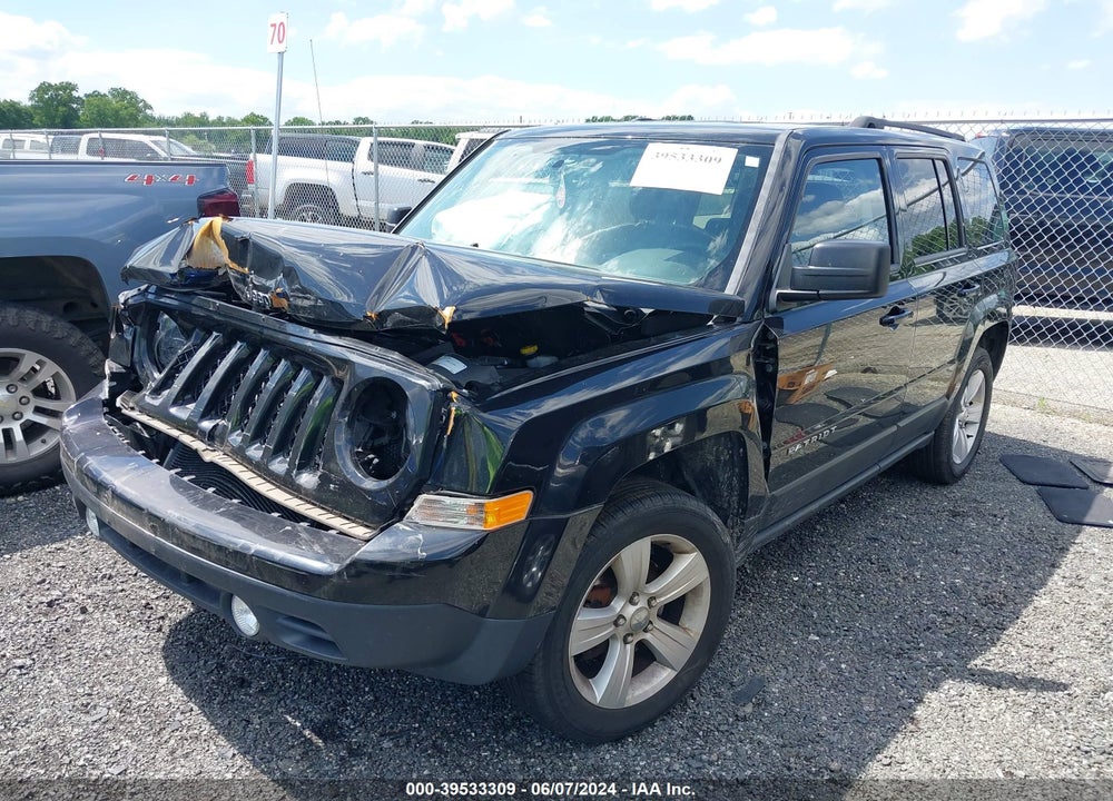 2016 JEEP PATRIOT LATITUDE VIN: 1C4NJRFB2GD671141