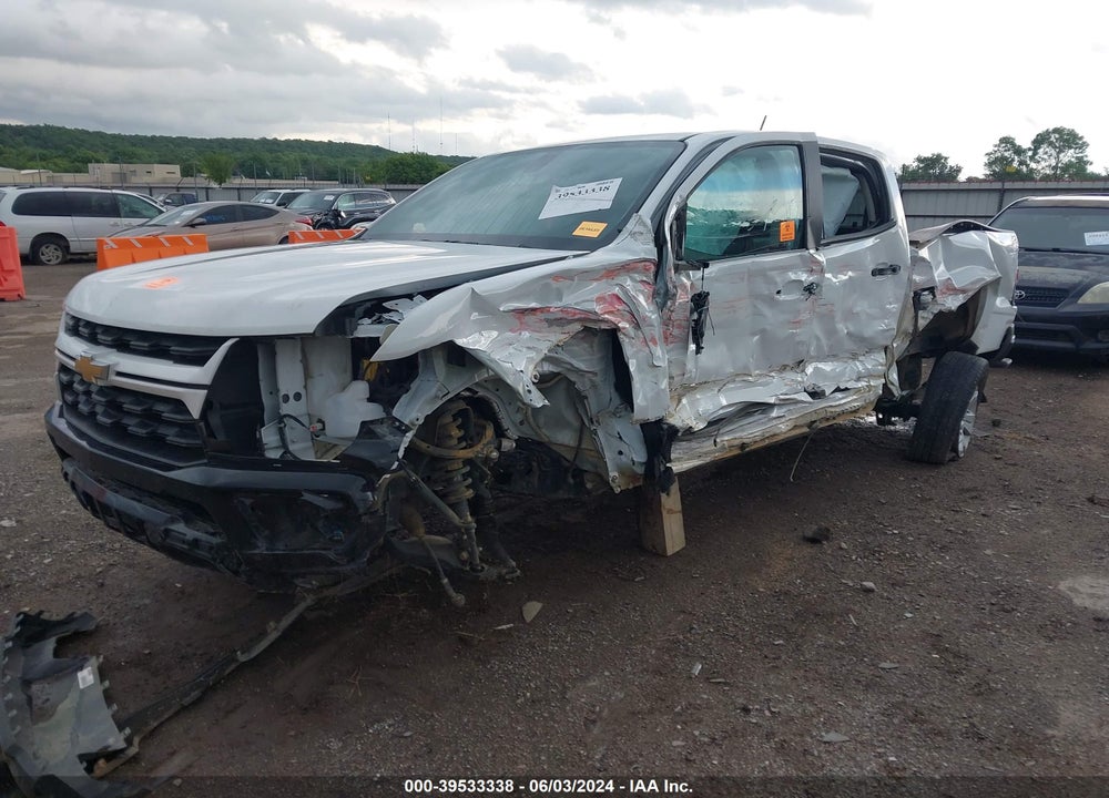 2022 CHEVROLET COLORADO 2WD SHORT BOX LT VIN: 1GCGSCENXN1287962