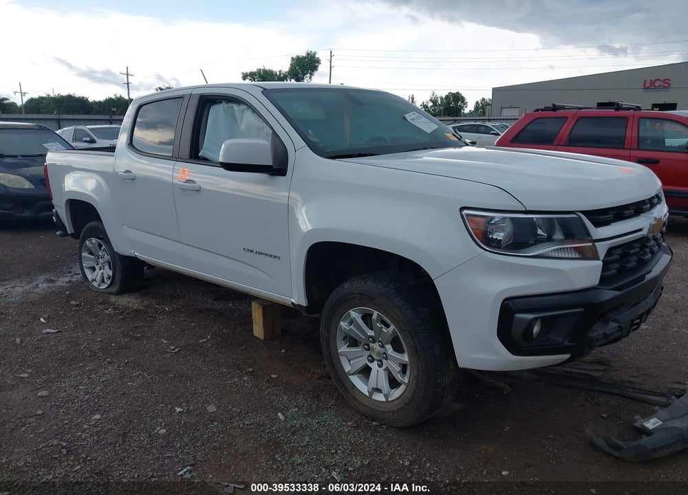 2022 CHEVROLET COLORADO 2WD SHORT BOX LT VIN: 1GCGSCENXN1287962