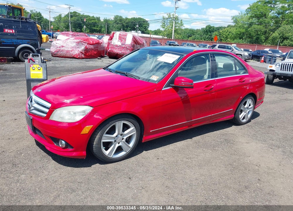2010 MERCEDES-BENZ C 300 VIN: WDDGF8BB6AR103534