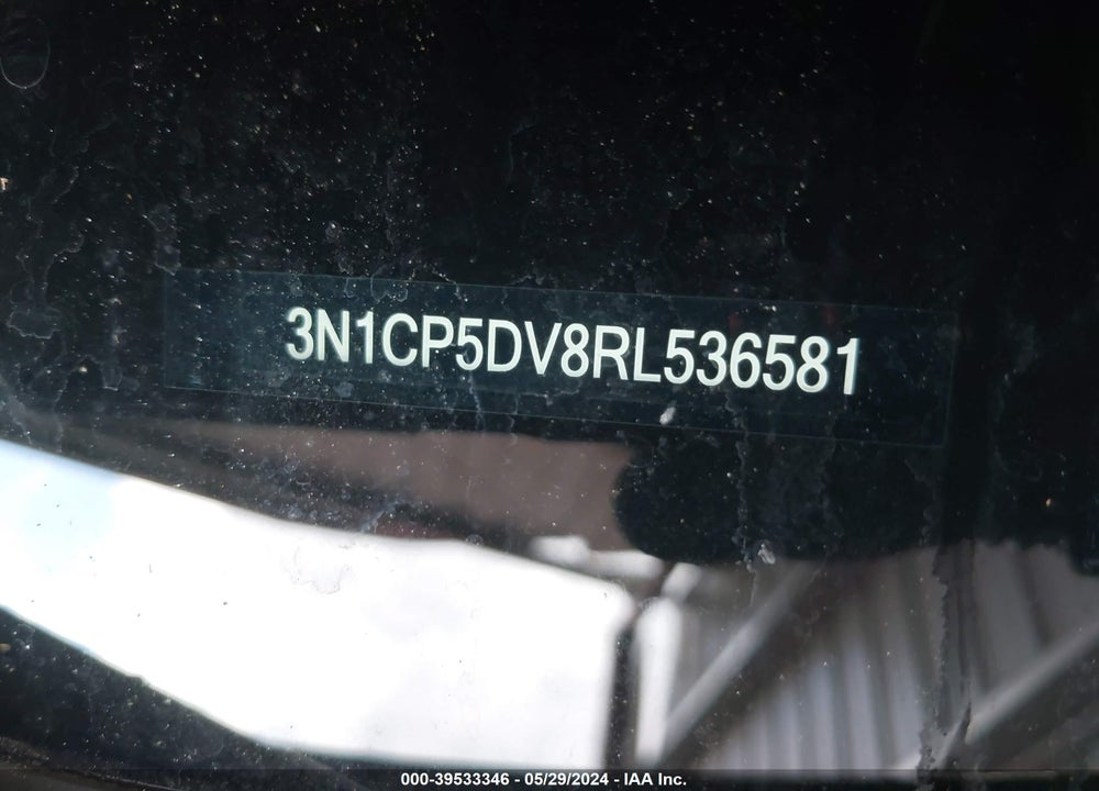 2024 NISSAN KICKS SR XTRONIC CVT VIN: 3N1CP5DV8RL536581