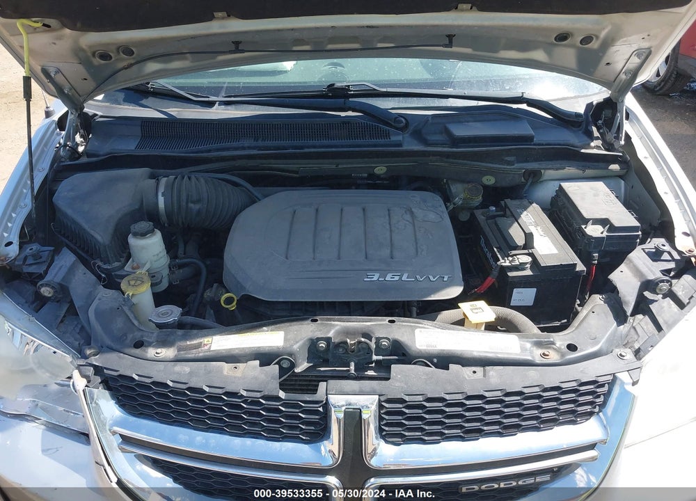 2012 DODGE GRAND CARAVAN SXT VIN: 2C4RDGCG8CR198480