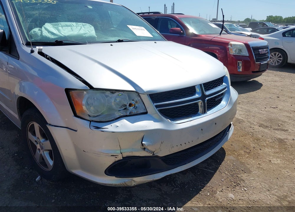 2012 DODGE GRAND CARAVAN SXT VIN: 2C4RDGCG8CR198480