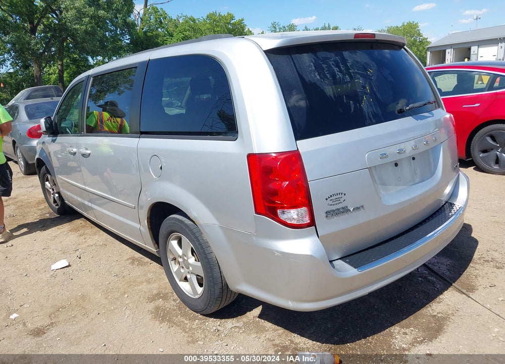2012 DODGE GRAND CARAVAN SXT VIN: 2C4RDGCG8CR198480