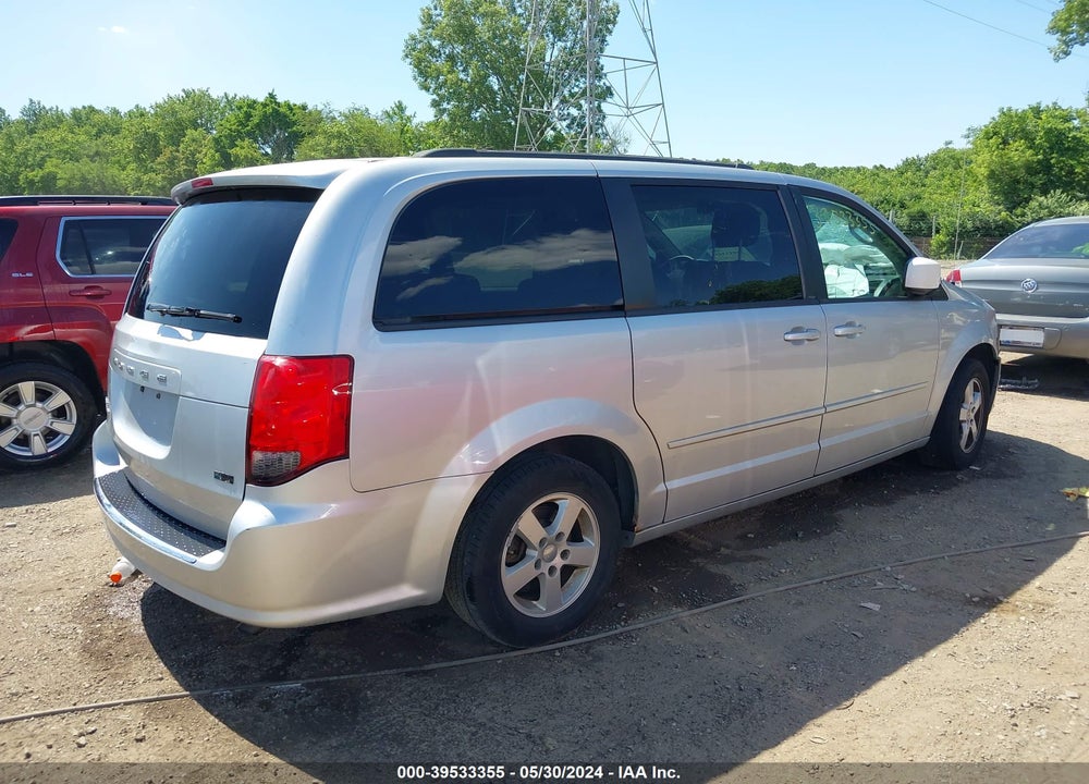 2012 DODGE GRAND CARAVAN SXT VIN: 2C4RDGCG8CR198480