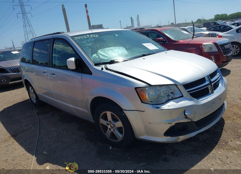 2012 DODGE GRAND CARAVAN SXT VIN: 2C4RDGCG8CR198480