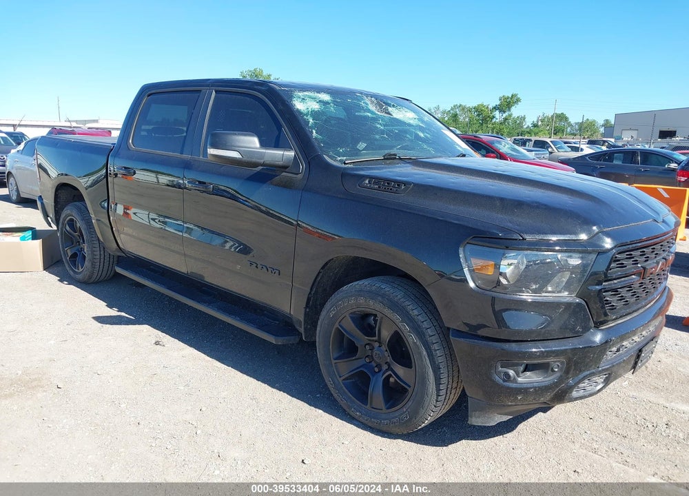 2022 RAM 1500 BIG HORN 4X2 5'7 BOX VIN: 1C6RREFT9NN120005