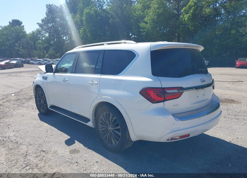 2021 INFINITI QX80 PREMIUM SELECT AWD VIN: JN8AZ2AE5M9267527
