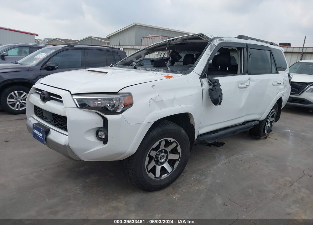 2021 TOYOTA 4RUNNER TRD OFF ROAD PREMIUM VIN: JTERU5JR8M5840151