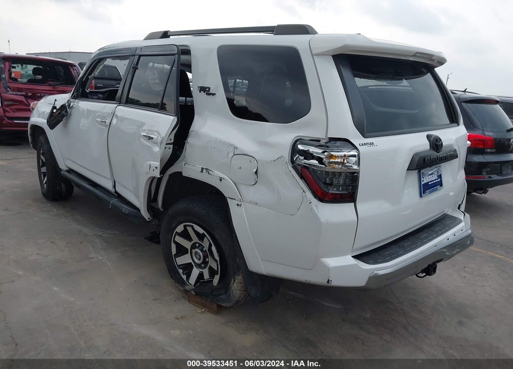 2021 TOYOTA 4RUNNER TRD OFF ROAD PREMIUM VIN: JTERU5JR8M5840151
