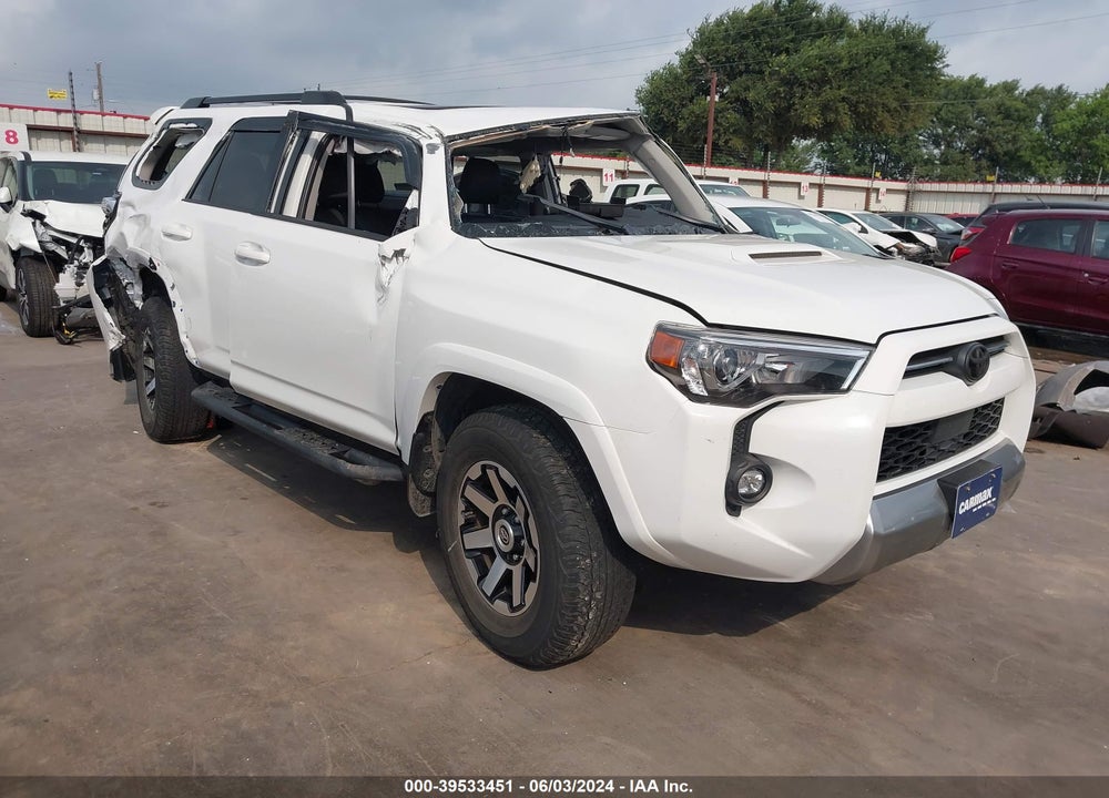 2021 TOYOTA 4RUNNER TRD OFF ROAD PREMIUM VIN: JTERU5JR8M5840151