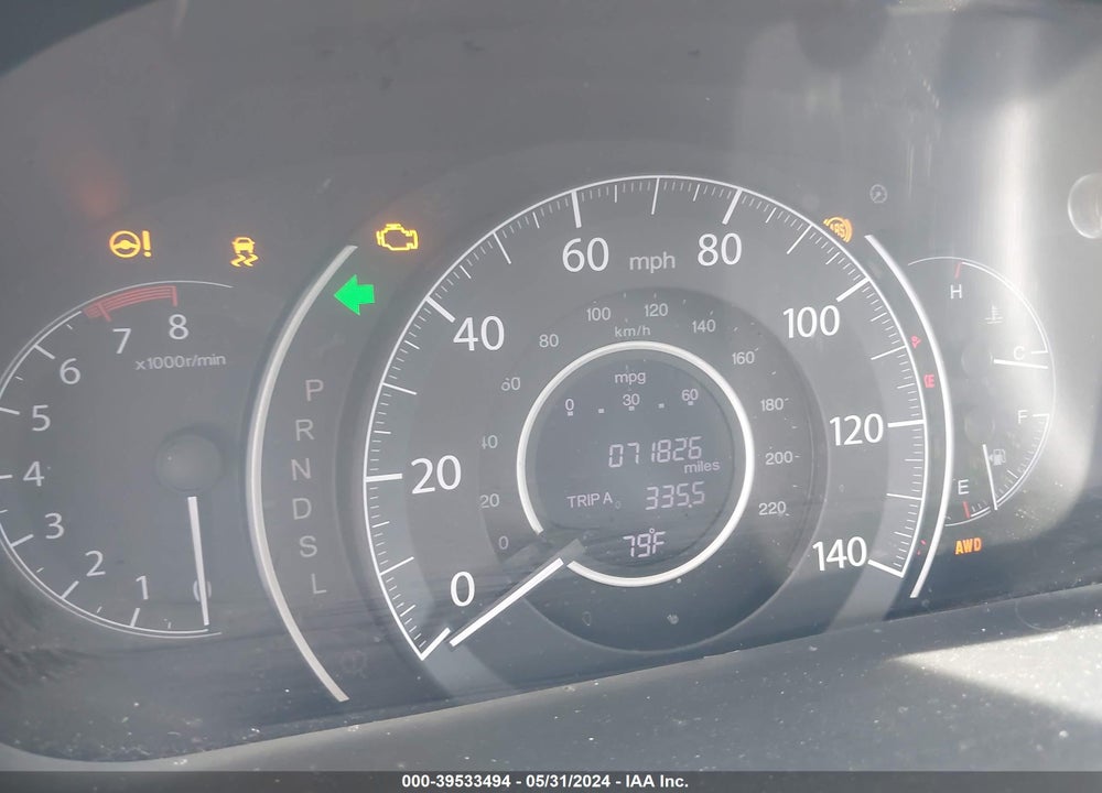2015 HONDA CR-V LX VIN: 5J6RM4H39FL122326