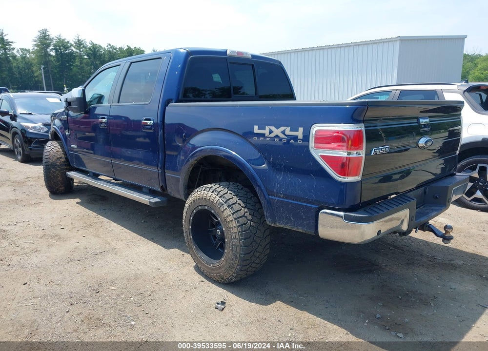 2011 FORD F-150 LARIAT VIN: 1FTFW1ET7BFC08958