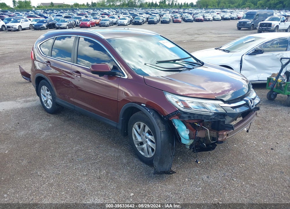 2015 HONDA CR-V EX-L VIN: 5J6RM4H71FL044885