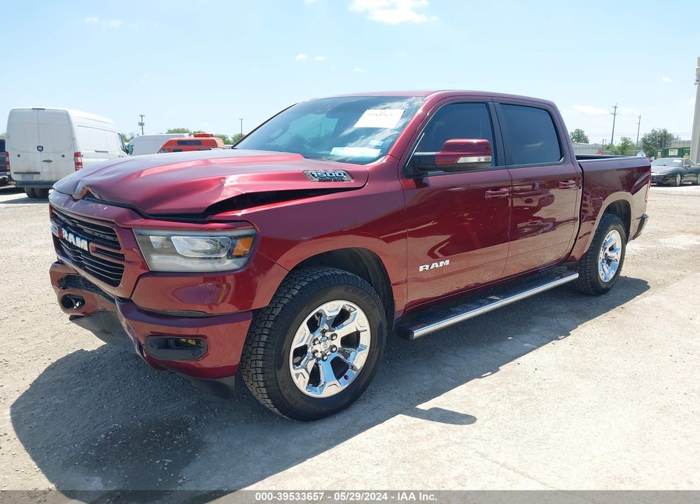 2020 RAM 1500 LONE STAR 4X2 5'7 BOX VIN: 1C6RREFT8LN373927