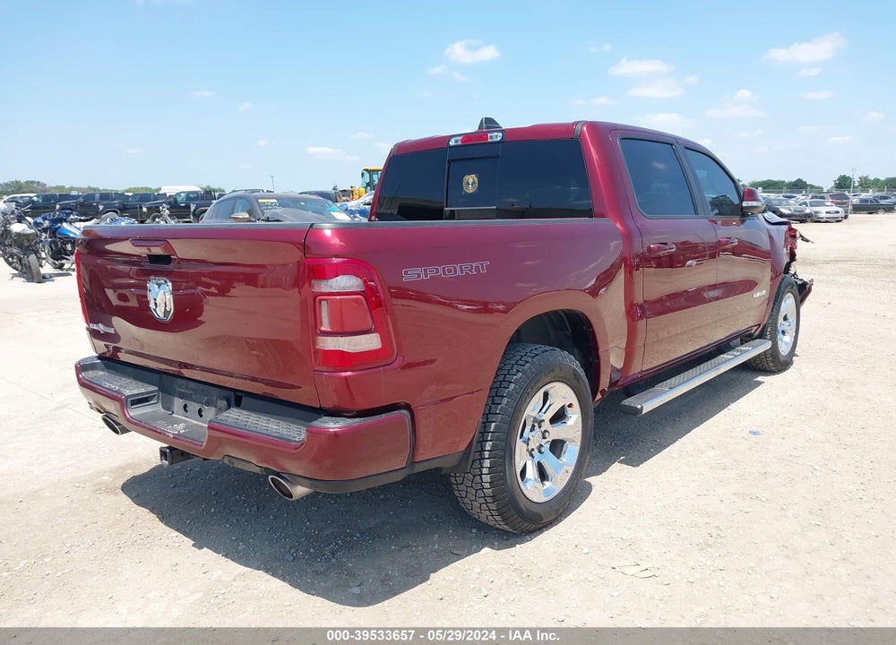 2020 RAM 1500 LONE STAR 4X2 5'7 BOX VIN: 1C6RREFT8LN373927