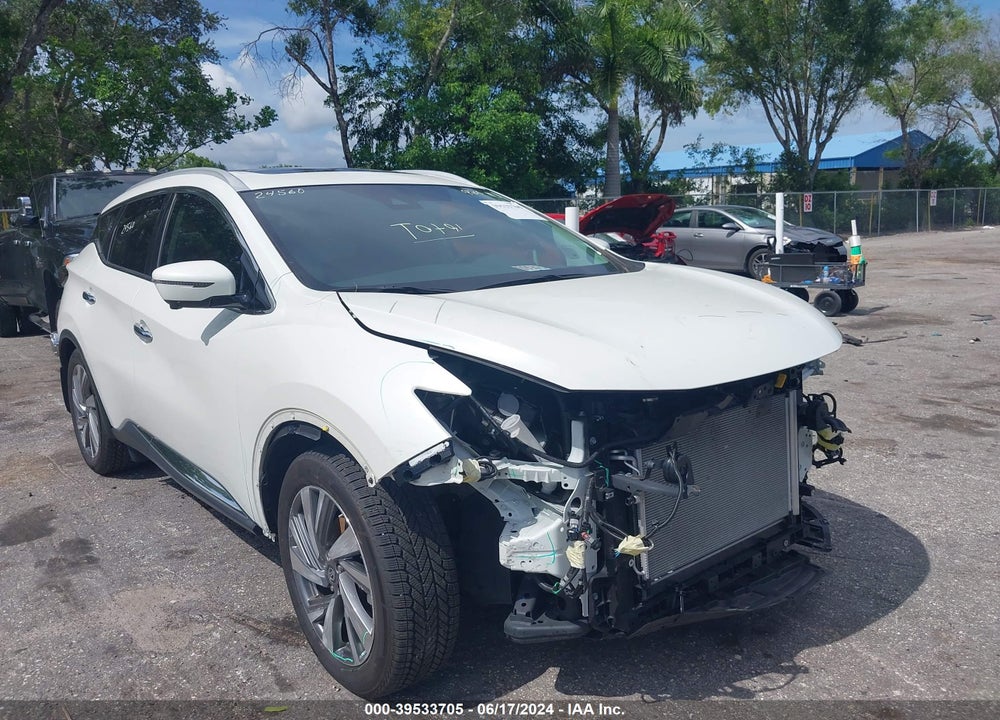 2019 NISSAN MURANO SL VIN: 5N1AZ2MJ2KN132459