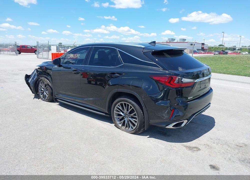2018 LEXUS RX 350 F-SPORT VIN: 2T2BZMCA0JC164801