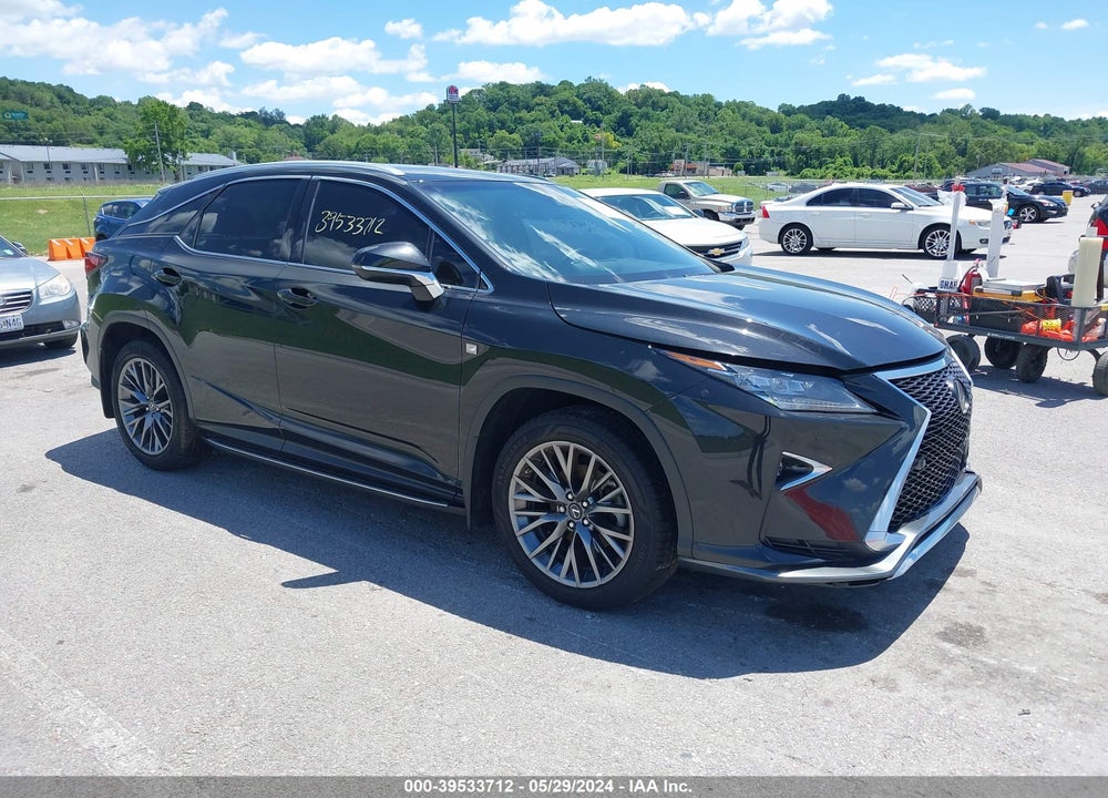 2018 LEXUS RX 350 F-SPORT VIN: 2T2BZMCA0JC164801