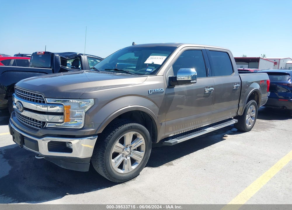 2018 FORD F-150 LARIAT VIN: 1FTEW1E50JKE13279
