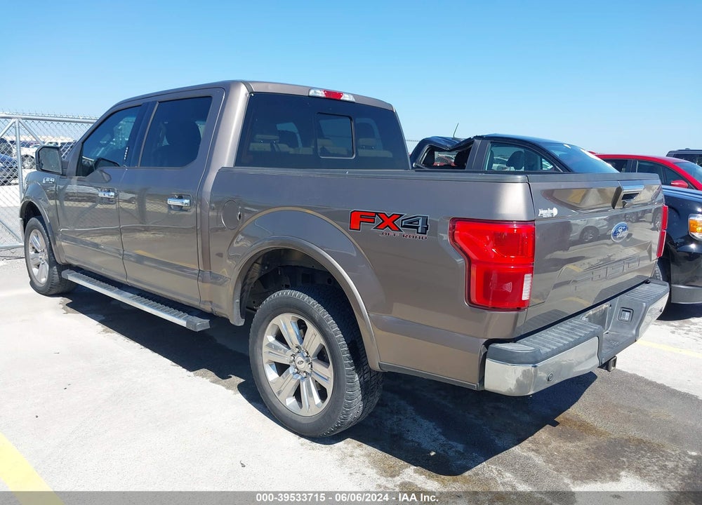 2018 FORD F-150 LARIAT VIN: 1FTEW1E50JKE13279