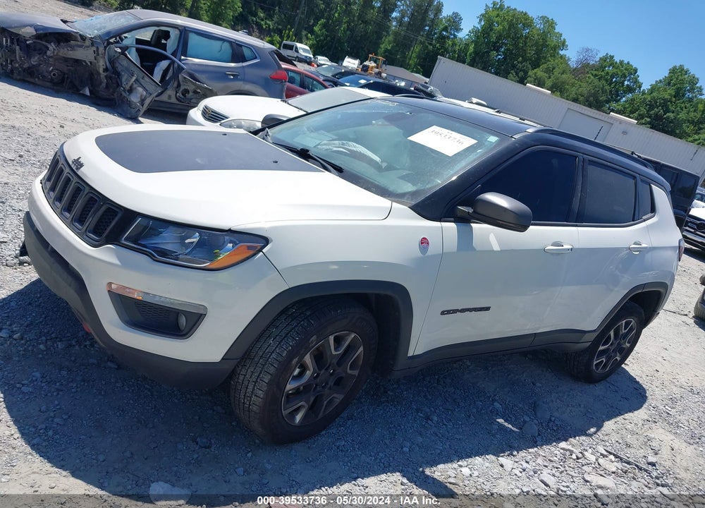2019 JEEP COMPASS TRAILHAWK 4X4 VIN: 3C4NJDDB7KT622526
