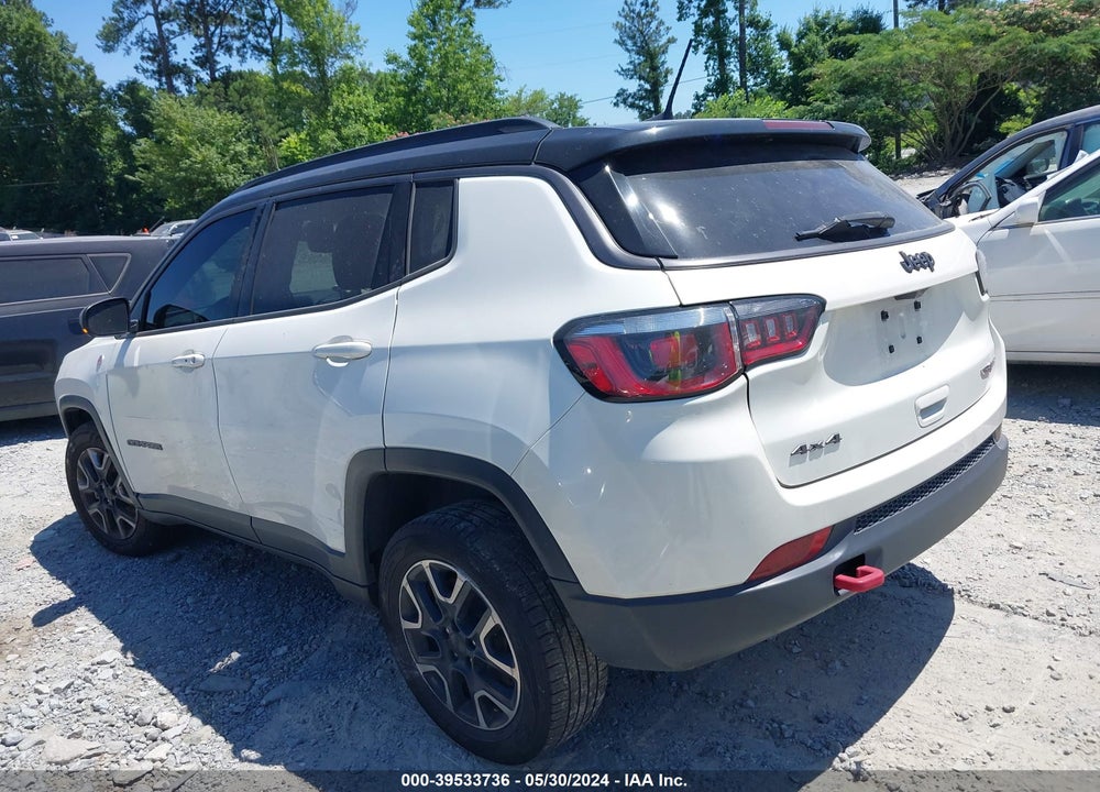 2019 JEEP COMPASS TRAILHAWK 4X4 VIN: 3C4NJDDB7KT622526