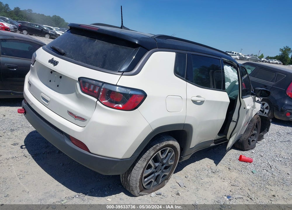 2019 JEEP COMPASS TRAILHAWK 4X4 VIN: 3C4NJDDB7KT622526