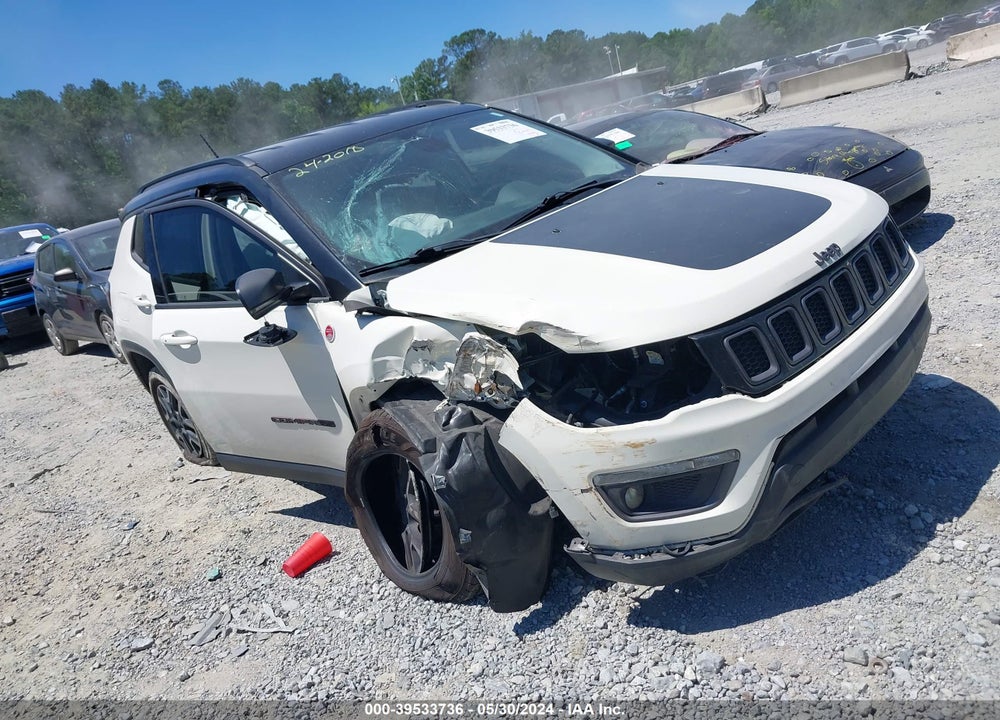 2019 JEEP COMPASS TRAILHAWK 4X4 VIN: 3C4NJDDB7KT622526