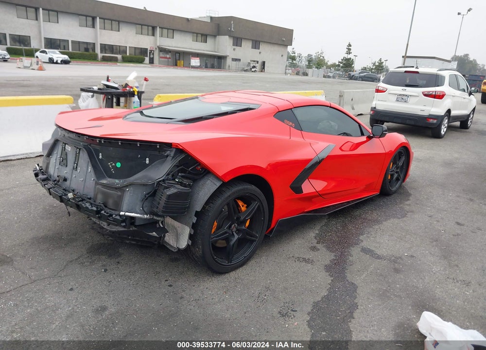2020 CHEVROLET CORVETTE STINGRAY RWD 1LT VIN: 1G1Y62D44L5111998