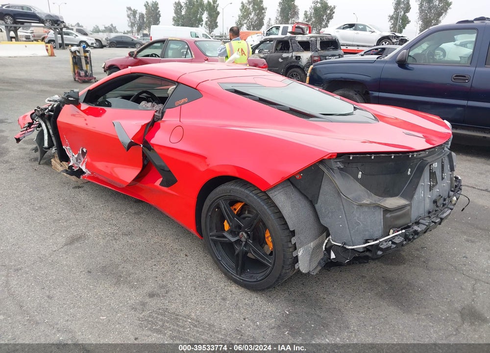 2020 CHEVROLET CORVETTE STINGRAY RWD 1LT VIN: 1G1Y62D44L5111998