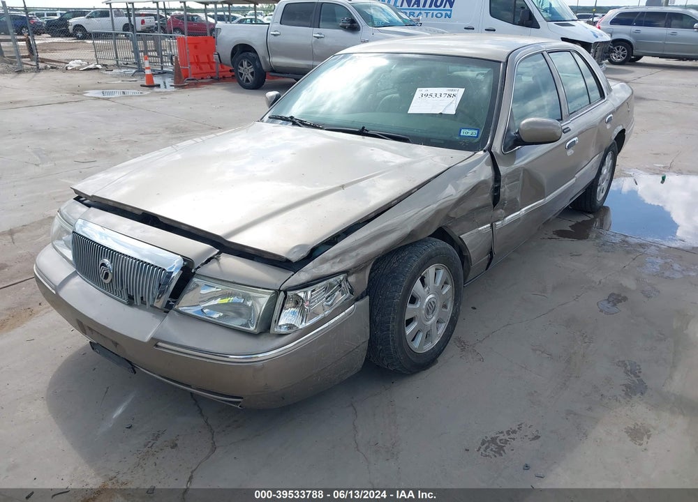 2004 MERCURY GRAND MARQUIS LS VIN: 2MEFM75WX4X628948