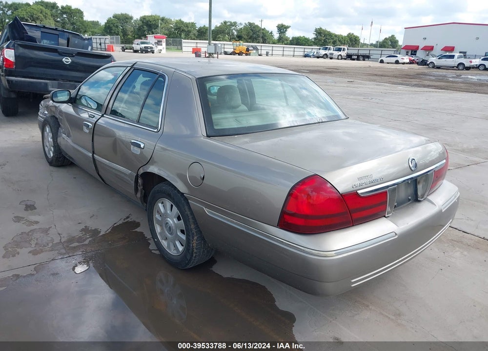 2004 MERCURY GRAND MARQUIS LS VIN: 2MEFM75WX4X628948
