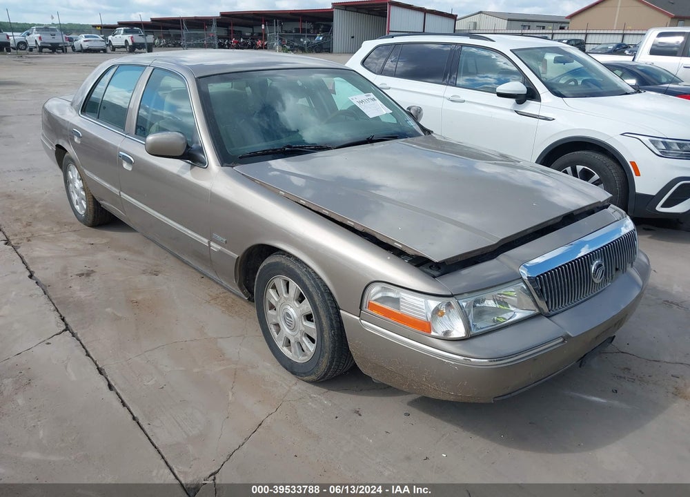 2004 MERCURY GRAND MARQUIS LS VIN: 2MEFM75WX4X628948