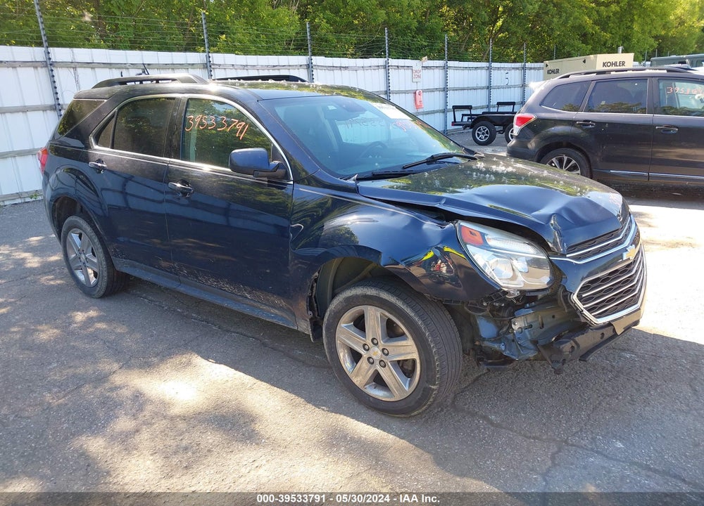 2016 CHEVROLET EQUINOX LT VIN: 2GNALCEK9G6149913