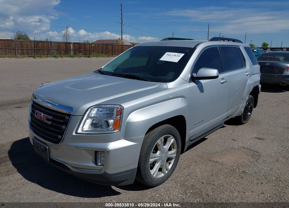 2017 GMC TERRAIN SLE-2 VIN: 2GKFLTE34H6128531
