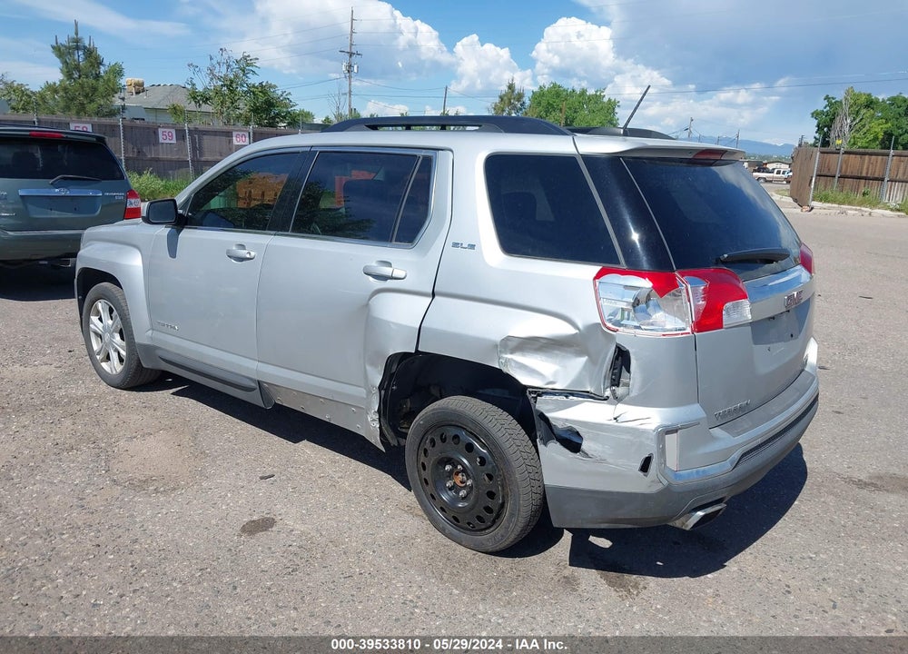 2017 GMC TERRAIN SLE-2 VIN: 2GKFLTE34H6128531