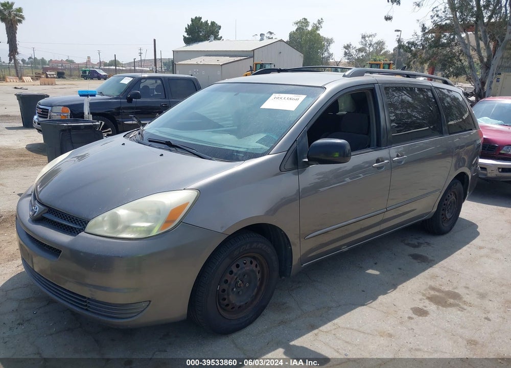 2005 TOYOTA SIENNA LE VIN: 5TDZA23C55S243099