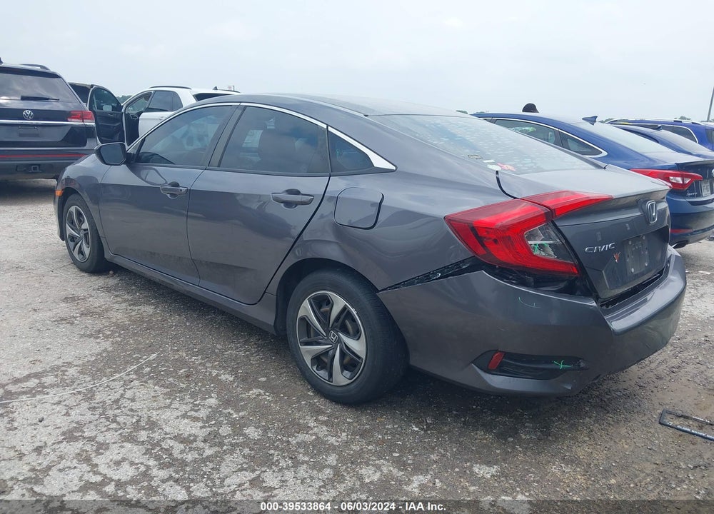 2019 HONDA CIVIC LX VIN: 19XFC2F6XKE000400