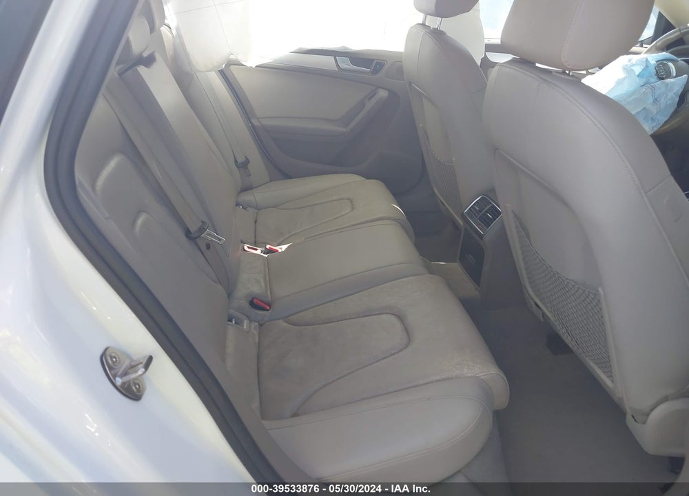 2012 AUDI A4 VIN: WAUHFAFL1CA119406