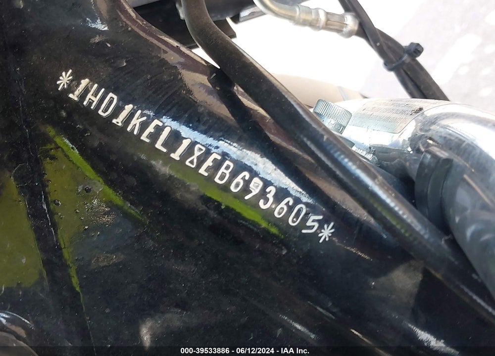 2014 HARLEY-DAVIDSON FLHTK ELECTRA GLIDE ULTRA LTD VIN: 1HD1KEL18EB693605