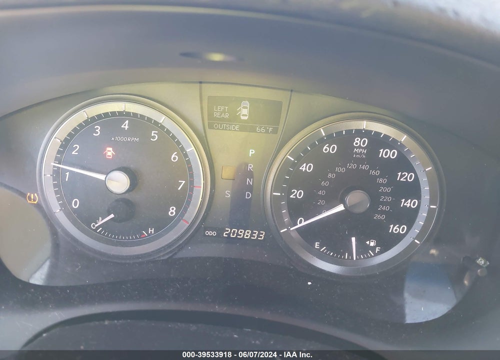 2007 LEXUS ES 350 VIN: JTHBJ46G572071760