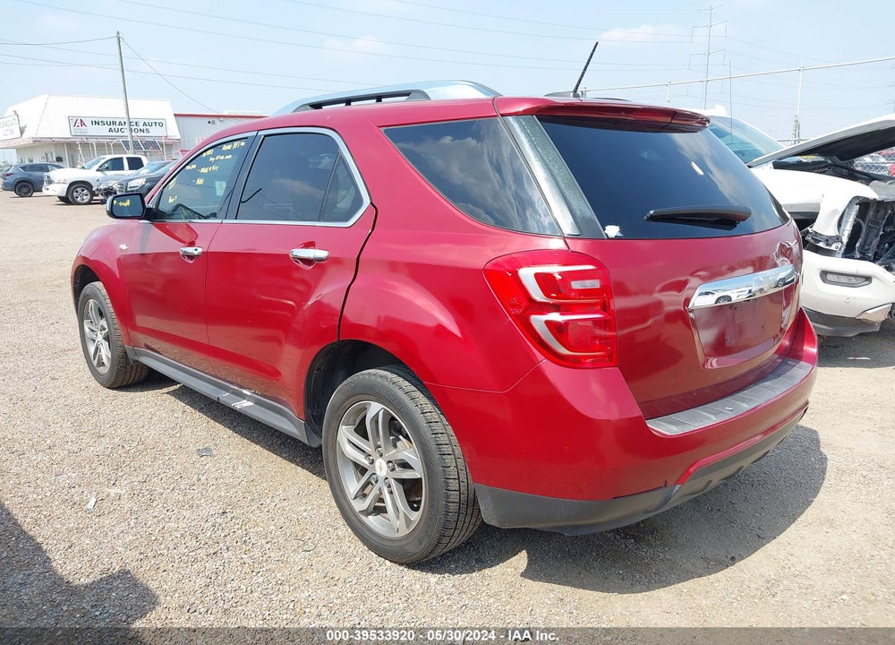 2016 CHEVROLET EQUINOX LTZ VIN: 2GNALDEK1G6315105
