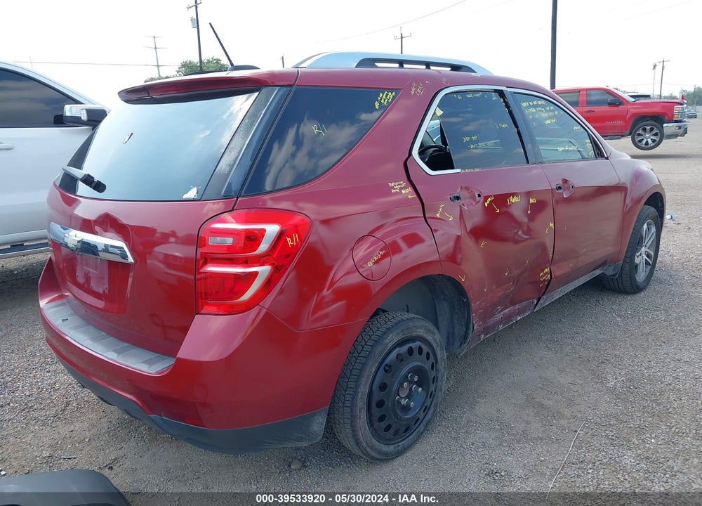 2016 CHEVROLET EQUINOX LTZ VIN: 2GNALDEK1G6315105
