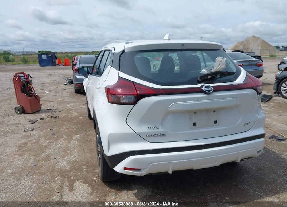 2021 NISSAN KICKS SV XTRONIC CVT VIN: 3N1CP5CV4ML481637