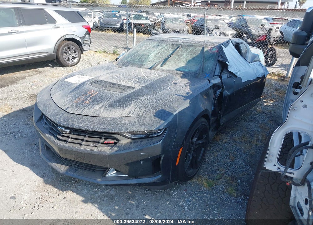 2022 CHEVROLET CAMARO RWD LT1 VIN: 1G1FF1R7XN0127434