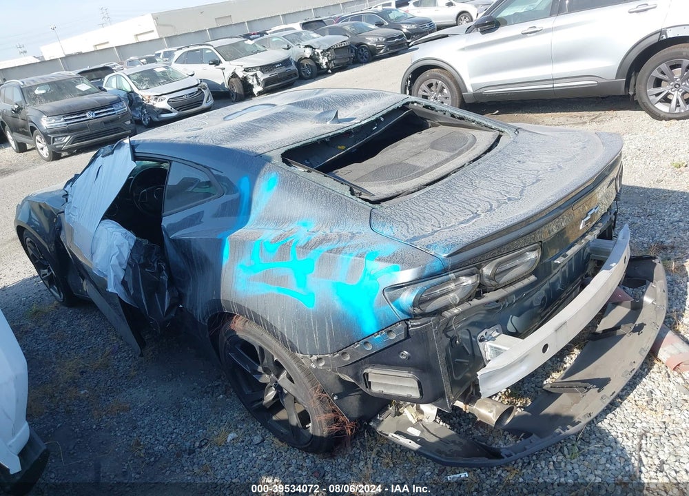2022 CHEVROLET CAMARO RWD LT1 VIN: 1G1FF1R7XN0127434