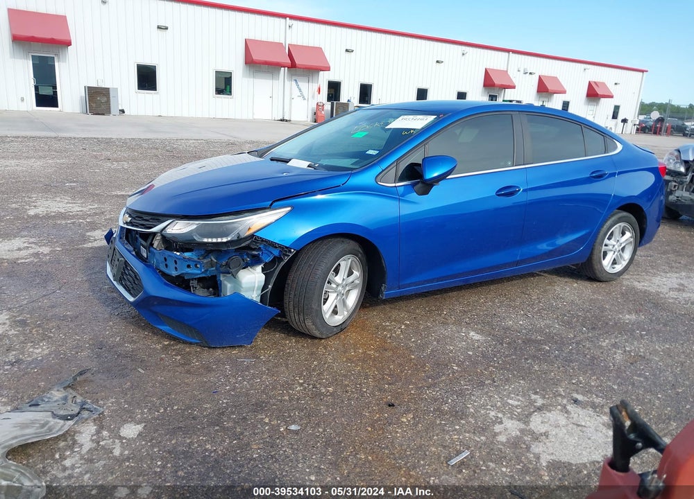 2018 CHEVROLET CRUZE LT AUTO VIN: 1G1BE5SM4J7221397