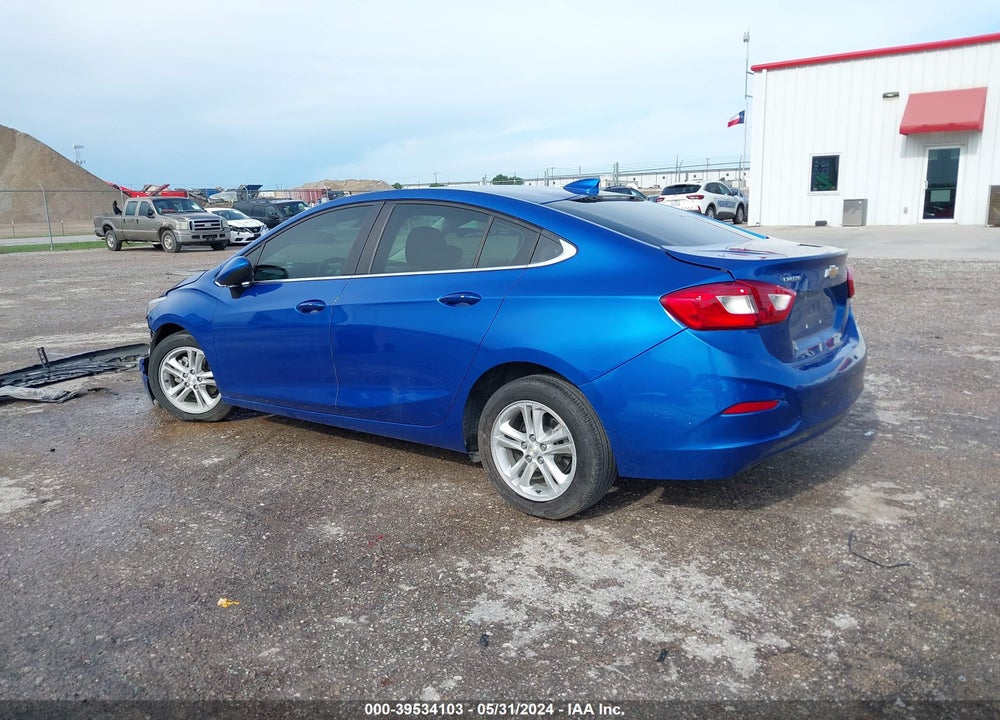 2018 CHEVROLET CRUZE LT AUTO VIN: 1G1BE5SM4J7221397