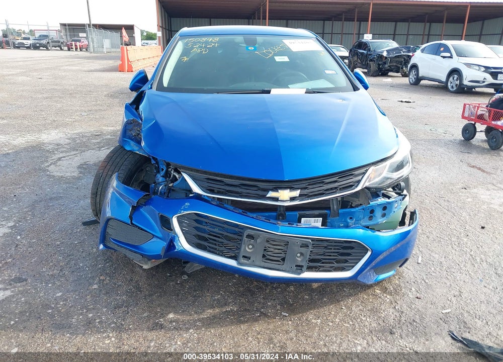 2018 CHEVROLET CRUZE LT AUTO VIN: 1G1BE5SM4J7221397